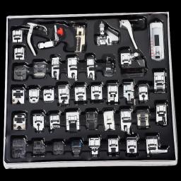 11/32/52pcs qualidade premium máquina de costura presser pés conjunto acessórios para máquina de costura doméstica - Image 1
