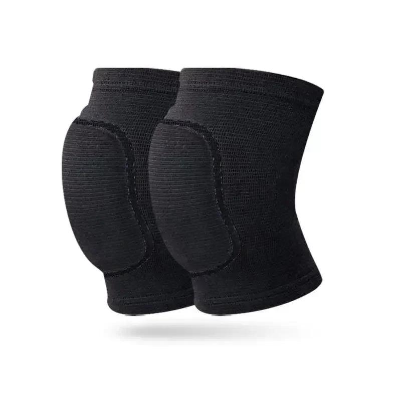1 par de joelheiras esportivas de vôlei para homens, mulheres, crianças, macias e respiráveis, joelheiras protetoras, futebol, dança, yoga, tênis, corrida, ciclismo - Image 1
