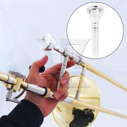 Yibuy-banhado latão flugelhorn bocal, acessórios de instrumentos musicais, 1-1, 2CFC - Image 4