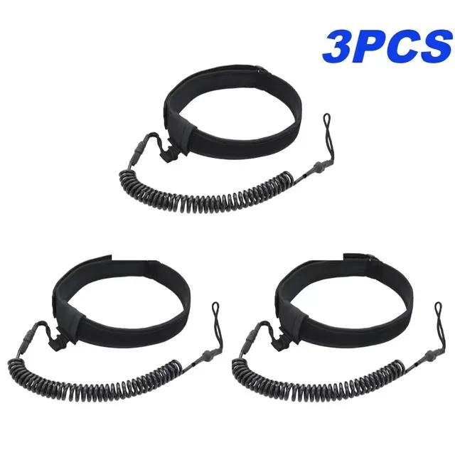 Leash de Surf Foil Wing com Cinta para Cintura - Acessório Durável para Esportes Aquáticos, Inclui Opções de 1, 2 ou 3 Peças