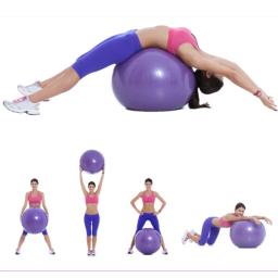 45cm bola de yoga bolas de fitness esportes pilates parto fitball exercício treinamento treino massagem bola ginásio 45cm com bomba - Image 6