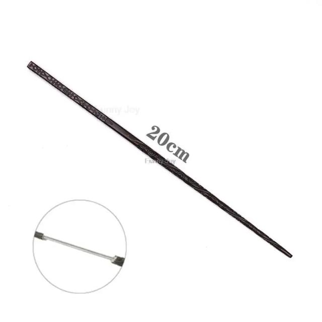 Varinha Mágica Metal Core para Crianças - Acessório de Cosplay Anime e Decoração Divertida