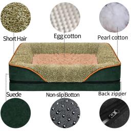 Sofá-cama lavável com zíper para cães pequenos, Cama, Canil, Grande, Produtos mais vendidos, Dropshipping, Inverno, 2023 - Image 6