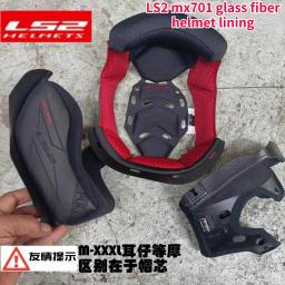 LS2-Original Forro do capacete, acessórios do capacete, OF562, FF370, FF399, FF900, FF396, MX701, FF800, FF801, FF805 - Image 4