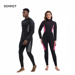Ternos de mergulho neoprene para homens e mulheres, 1.5, 3mm, surf, mergulho, caiaque, caça submarina, mergulho livre, natação, corpo inteiro, térmica - Image 1