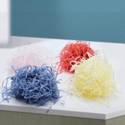 Confetti de papel desfiado multicolor, Raffia, enchimento de caixa de presente DIY, festa de casamento, decoração festiva, 500g, 1kg - Image 5