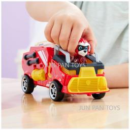 Original Paw Patrol Action Figure Brinquedos para Crianças, The Mighty Movie Car, Rubble Skye, Everest Zuma, Marshall Collectible Gift - Image 4