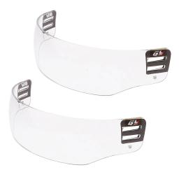 Dois ce certificado anti nevoeiro e anti risco gelo hhockey capacete máscaras e semi escudos, incluindo acessórios de instalação - Image 2