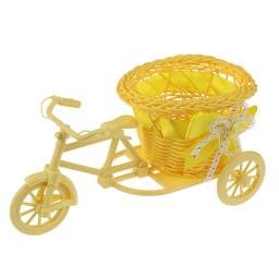 Cesta De Flor Artificial De Bicicleta, Vaso Decorativo Bicicleta Em Forma De Planta Rack, Suporte De Planta Para Festa De Aniversário, Jardim Interior, Casamento - Image 6