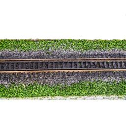 Ho escala 1:87 acessórios de trilho de trem ferroviário brinquedos de metal modelo diy para diorama sem trem1pc - Image 4