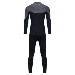 Homens e mulheres super elásticos neoprene wetsuit, quente, manga longa, terno de mergulho, snorkeling, surf zipper swimsuit, 2mm, 3mm, CR One Piece - Image 2