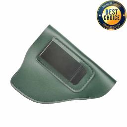 Iwb couro mão direita titular coldre de pistola tático glock g17 g19 bolso de couro coldre de pistola acessórios - Image 2