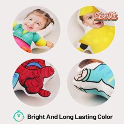 Personalizado travesseiro recheado para crianças, bonecas almofada, Photo Face, criativo e personalizado, preto e branco terno, menino e menina - Image 6