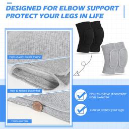 EVA Hóquei Joelheiras para Voleibol e Yoga, Patella Brace Suporte, Fitness Protector, Acessórios De Hóquei No Gelo - Image 4