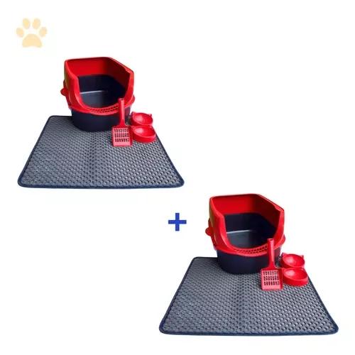 Coletor De Areia De Tapete Para Gatos, Caixa Extra Grande - Image 1