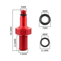 Bomba de ar traseira de bicicleta, Válvula Adapter Tool, Acessórios para bicicletas de alumínio, DT para Monarch Pressure Reducer - Image 2