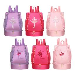 Bolsa de balé mochilas de dança de balé mochila de balé para presente esportivo de natação - Image 2