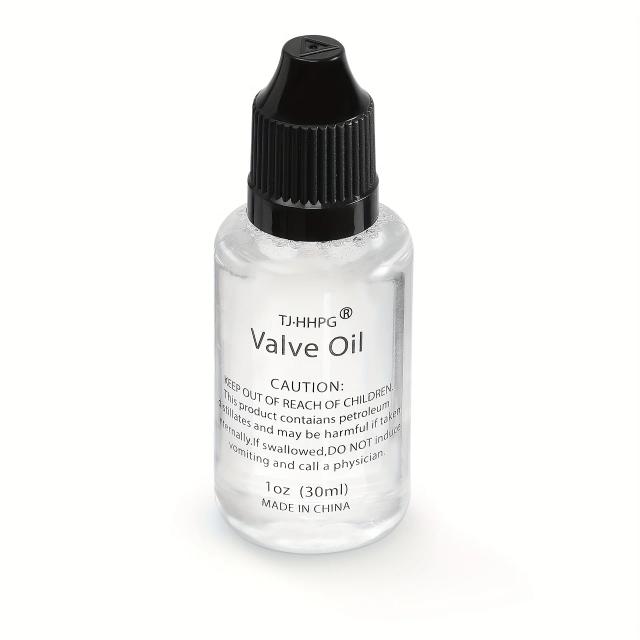 Óleo Lubrificante para Instrumentos de Latão: Limpeza e Cuidados para Trompete, Trombone, Cornete e Barítono - 30ml