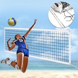 Rede profissional do voleibol com cabo de aço, resistente, atualizado, esportes, exterior, resistência do tempo - Image 5