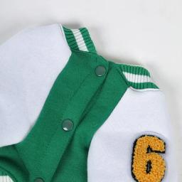 Moletom de beisebol para animais de estimação, camisas para cães, camisa quente, jaqueta pequena e média, roupas para cachorros, outono e inverno - Image 5