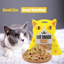 Biscoitos de Gato Multiplicity Nutrition and Health, Atum de Frango Salmão, Fácil de Comer, Biscoitos de Peixe Catnip Crocantes Digerosos, 80g - Image 2