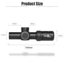 Março HK 1.5-5.5x20IR Airsoft Gun Âmbito Air Rifle Visão óptica Tactical Softair Pcp Ar 15 Colimador para Caça Besta luneta rifles aire comprimido 5 5 de caza tiros - Image 4