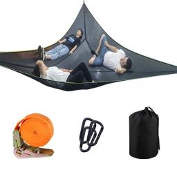 Rede Triangular Com Rede De Rede, Mobiliário De Exterior, Barraca De Acampamento, Equipamentos Triângulo e Acessórios, 4x4x3m, 3x3x3m, 4x4m - Image 5