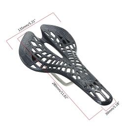 Assento bicicleta fibra carbono respirável almofada selim bicicleta estrada para homens mulheres - Image 6