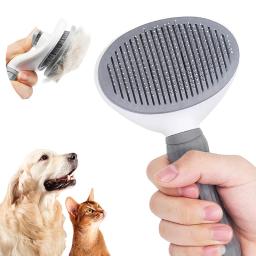 Escova antiderrapante de cabelo de beleza para animais de estimação, ferramentas de higiene, pente dematting, cães e gatos, Pet Supplies - Image 1