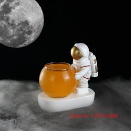 Copos De Cocktail De Astronauta Brilhante, Decoração de Bar Personalizada, Luminosa Copo De Vinho Misturado, Molecular Fumar, Copo De Bebida De Suco Especial - Image 5