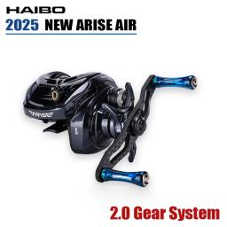 Haibo 25/23 novo arise air/elite amc + carretel de pesca de arremesso fibra carbono handaie 11b + 1rb carretilha de pesca fundição longa - Image 1