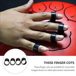 Etéreo dedo tambor para iniciante, 8 pcs, acessórios instrumento de percussão, plástico picaretas, língua - Image 5