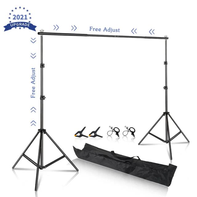 Kit Completo para Estúdio Fotográfico: Suporte, Tela Verde e Tripé para Chroma Key na Coreia