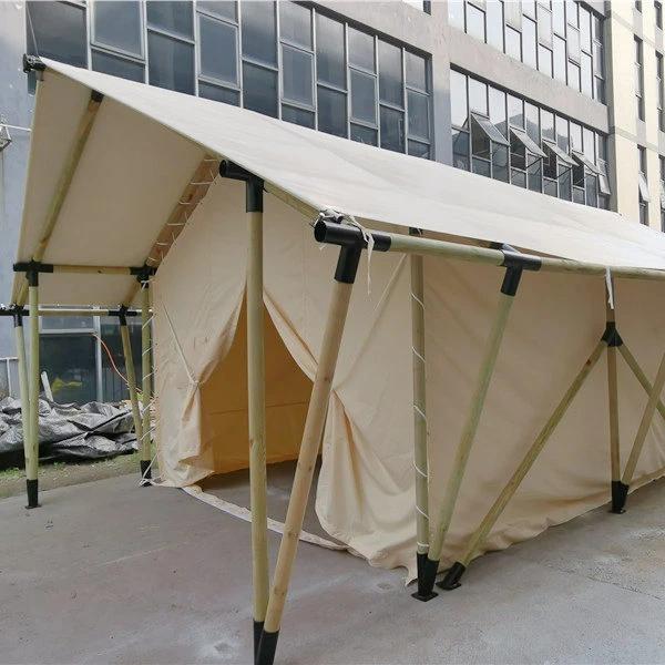 Tenda T-SUN Barraca Glamping Algodão Lona Impermeável Luxuosa 1 Conjunto