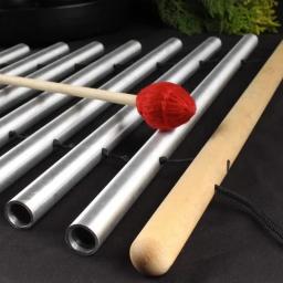 9-tone sinos de vento, instrumento musical, percussão, cura sonora, natural, para ioga, meditação, ao ar livre - Image 5