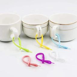 Silicone Encantos Tags para Copos, Bebida Marcador, Copo De Vidro, Copo De Vinho, Garrafa Faixa Tag, Coquetel De Vidro, Festa De Convidado - Image 3