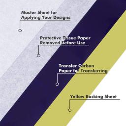 Tatuagem Papel De Transferência, A4 Tamanho, Estêncil, Cópia, Papel Térmico para Máquina De Transferência, Acessórios De Impressora - Image 2