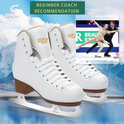 Patinação no Gelo Impermeável para Iniciantes e Crianças, GRAF U50PRO, Patinação Artística, Quente e Ventilação, Patins de Treinamento, Impermeável, Resistente ao Desgaste - Image 1