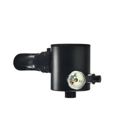 Válvula De Respiração De Mergulho Cabeça Manômetro, Equipamento De Mergulho, Aço Inoxidável, Preto - Image 1