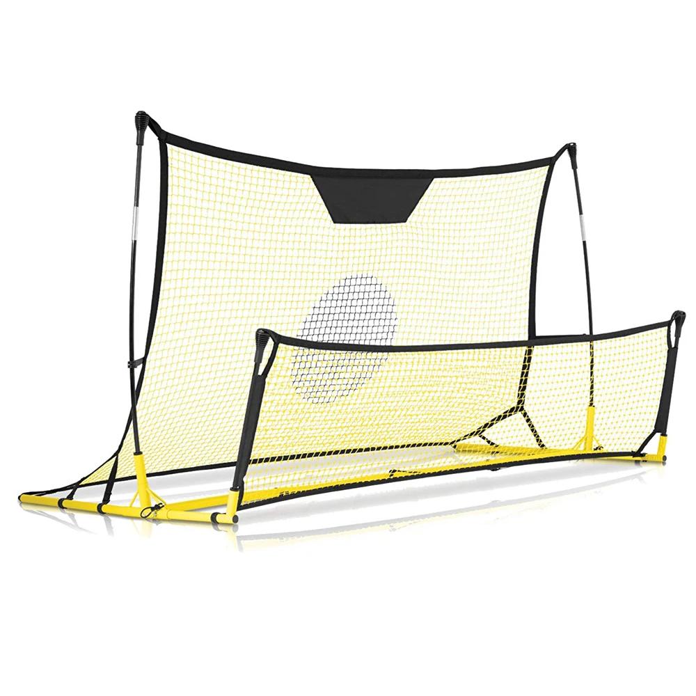 Rebounder de futebol portátil malha net desmontar esportes ao ar livre conjunto de auxílio à formação de futebol rebote net tranning equipamentos - Image 1