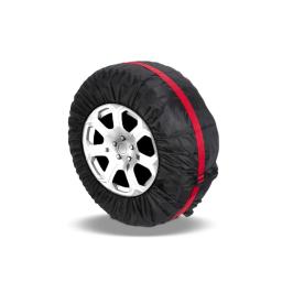 Conjunto de 4 peças de capas para pneus de carro, saco de armazenamento de pneus sobressalentes de poliéster, capa de proteção contra poeira, acessórios para pneus de automóvel, capas protetoras - Image 5