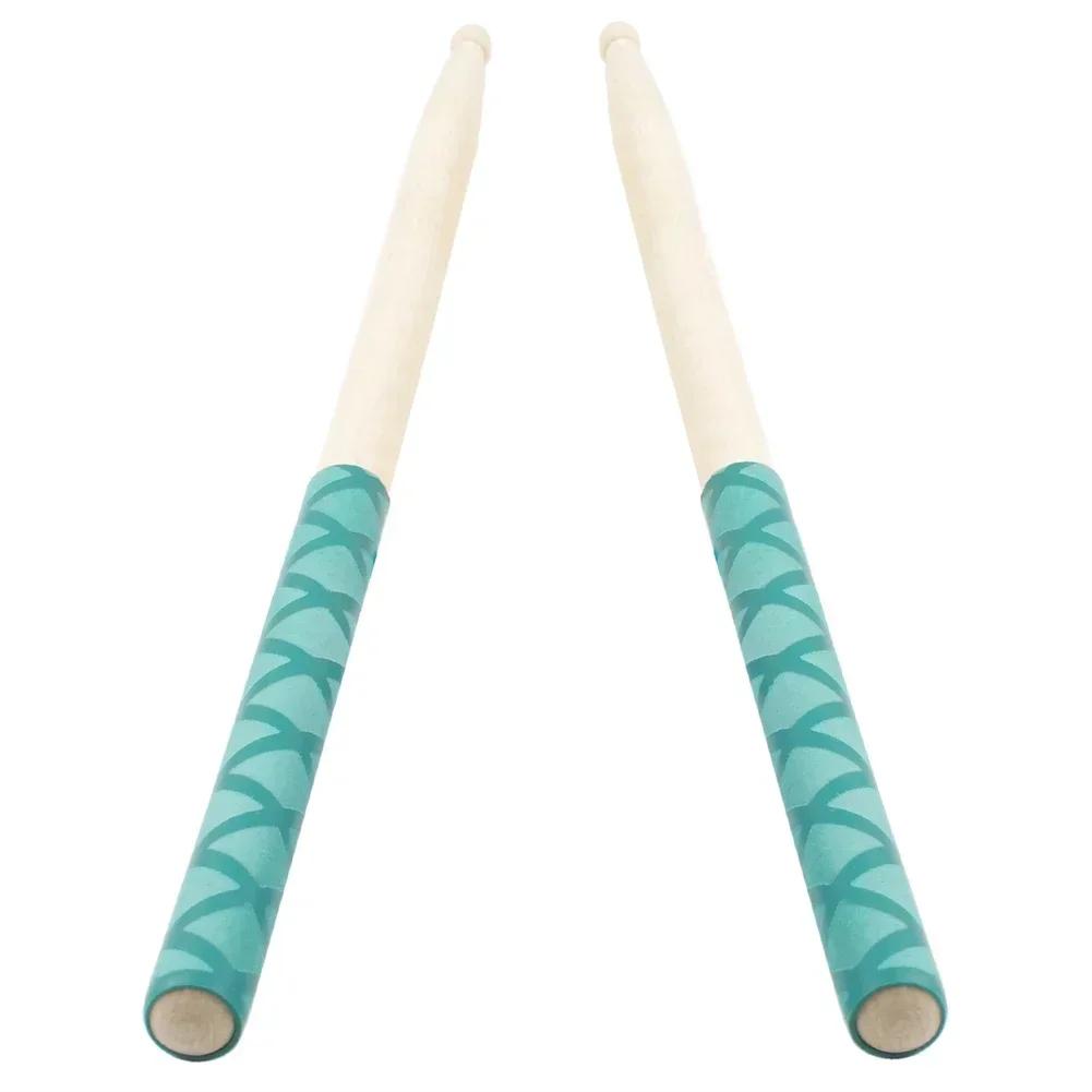 Baquetas profissionais de percussão de madeira, 2 peças, acessórios antiderrapantes, absorventes de suor, para 7a 5a 5b 7b - Image 1