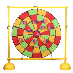 Jogos ao ar livre tamanho grande dardo com bolas pegajosas adultos e crianças jardim de infância escola quadra de basquete festa carnaval diversão - Image 1