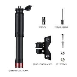 Mini Bomba De Bicicleta Portátil, Bomba De Ar De Mão De Ciclismo, Inflador De Pneu De Bola, Válvula Schrader Presta, MTB Acessórios De Bicicleta De Estrada - Image 2