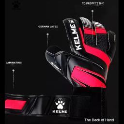 KELME-Luvas Profissionais de Goleiro Masculino, Dedos Removíveis, Treino de Futebol, Competição, Equipamento de Futebol, Futsal - Image 4