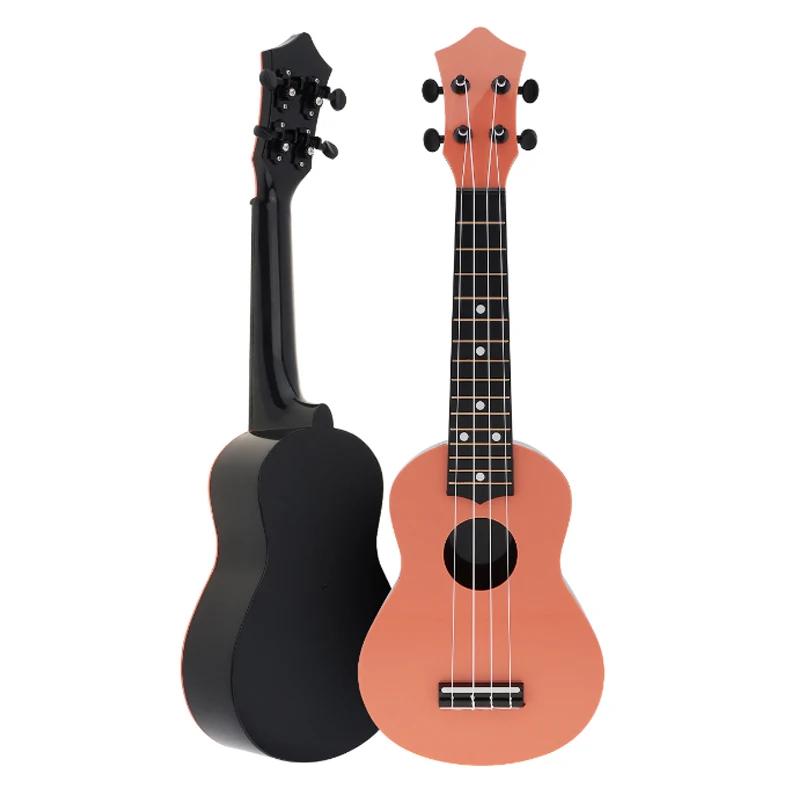 Ukulele soprano com kit de gig bag e cordas, guitarra havaiana, instrumentos musicais para iniciantes, 15 trais, 21 in - Image 1