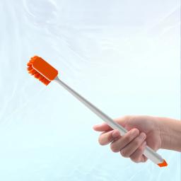 QANVEE-Aquário Escova De Limpeza Do Tanque De Peixes, Algas Remoção Cleaners Ferramenta, Acessórios Akvarium Pesca, Multi-ferramenta Suprimentos Planta, MK3 - Image 3