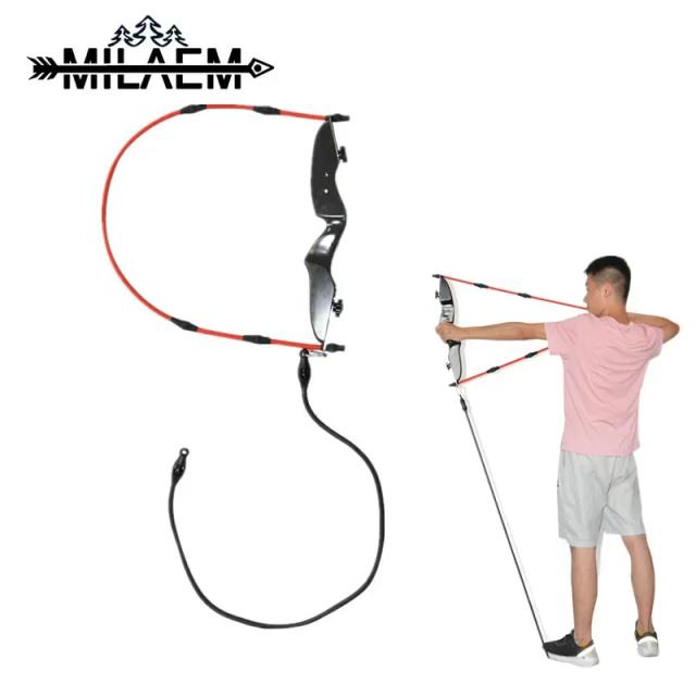 Conjunto de Acessórios para Treinamento com Arco e Flecha de Borracha: Prática de Tiro e Aperfeiçoamento de Postura