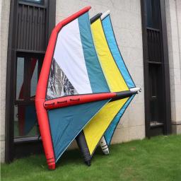 Velas dobráveis de vento e surf com base, vela inflável, vela windsurf, equipamento assistido por energia para pranchete SUP - Image 2