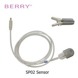 BERRY-Monitor Veterinário, Cabo ECG, Clipe Eletrodo ECG, Sensor SpO2, Reutilizável, NIBP Cuff, NIBP Tube Monitor Acessórios, AM6200 - Image 3